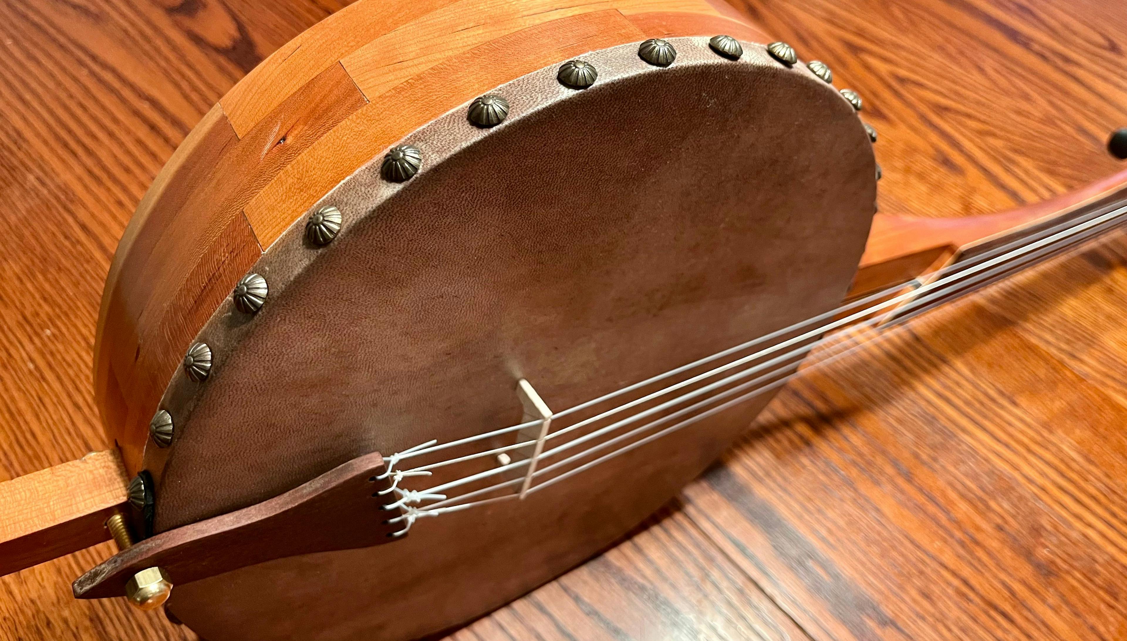 View of the front of the banjo