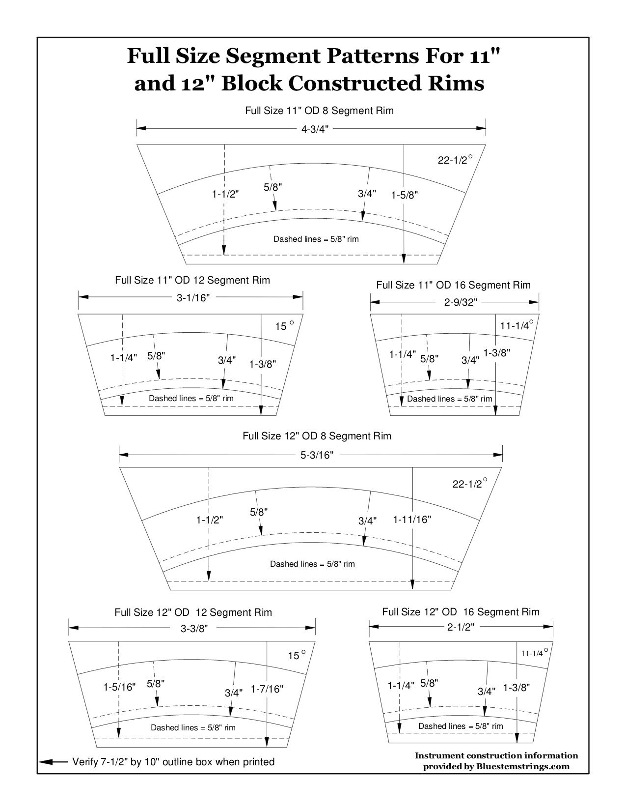 Rim plan drawing