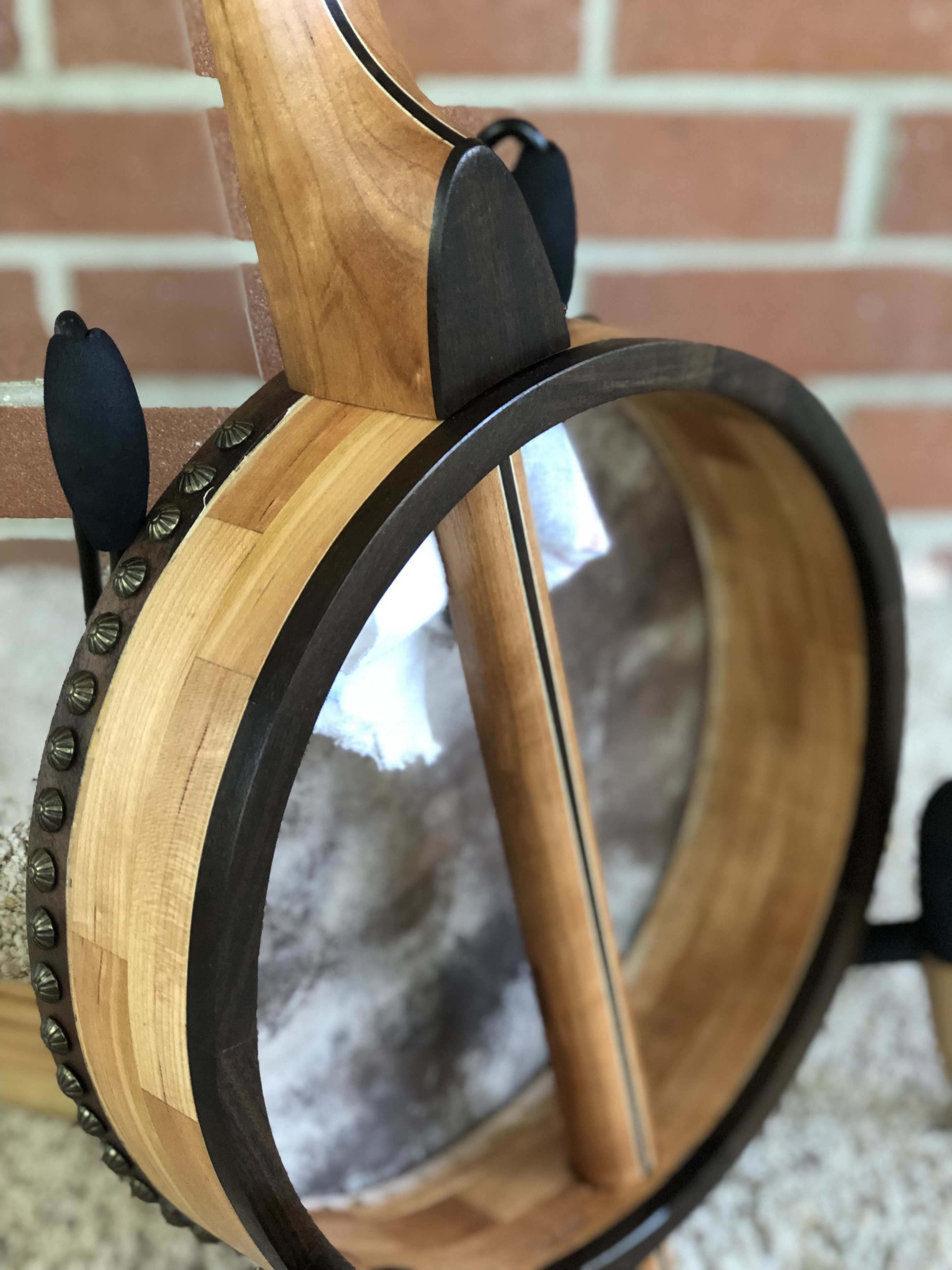 Banjo Rim 11 Inch Maple Banjo Rim Banjo Accessory for Musical Instrument Parts Luthier Maker DIY 