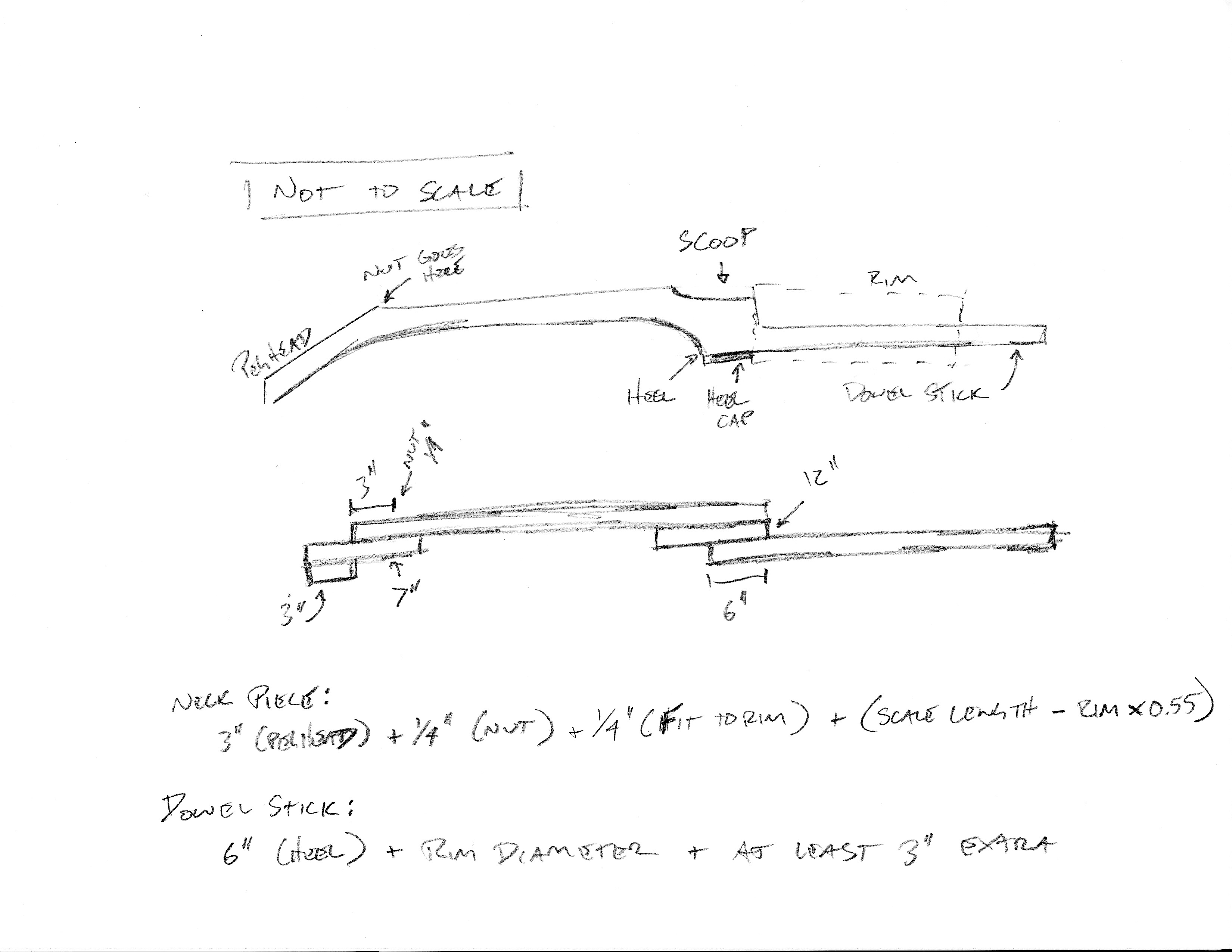 A plan for the neck